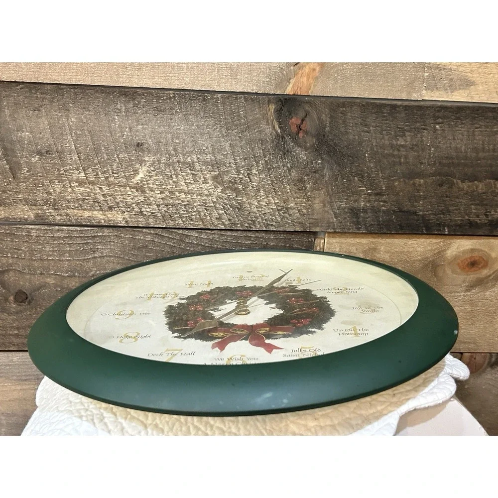 Christmas Carol Wall Clock by Mark Feldstein & Assoc